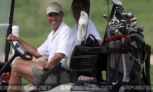 Obama Drains Martha’s Vineyard Pond To Retrieve Commemorative Golf Ball