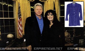Bill Clinton Buys Monica Lewinsky’s Famous ‘Stained Dress’ In Online Auction