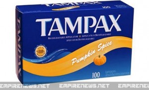 Tampax To Market Pumpkin Spice Tampons