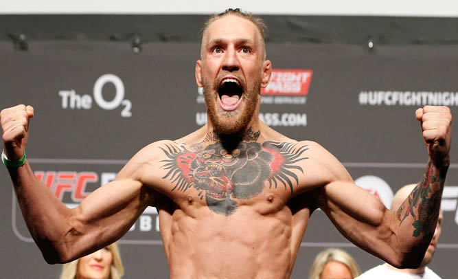 UFC Fighter Connor McGregor Plans to Melt Down Featherweight Belt Into Pot of Gold