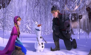 "I couldn't believe what I saw when I paused this scene," said Mark Snow, 'Frozen' super-fan.