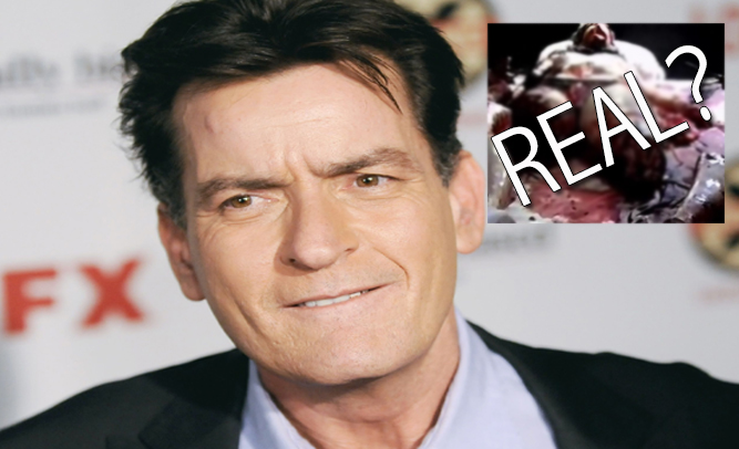Charlie Sheen Duped By Horror Film Again Turns 'Snuff Movie' Over To FBI