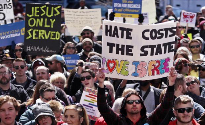 Free Conversion Therapy Offered to Gays Who Have Been Refused Service By Indiana Businesses